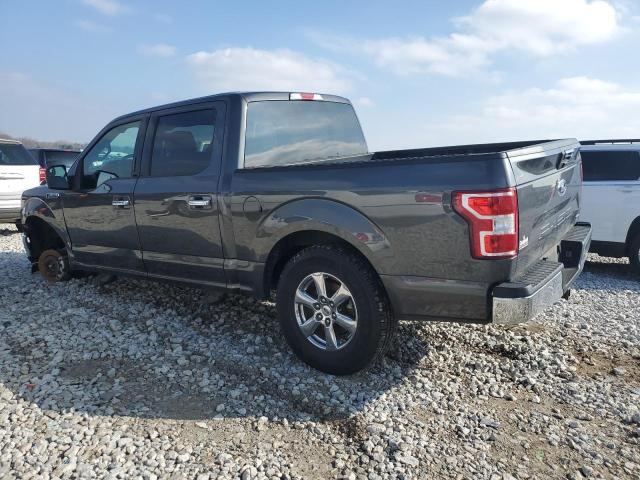 1FTEW1EP0KKF14146 - 2019 FORD F150 SUPERCREW GRAY photo 2