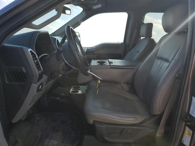 1FTEW1EP0KKF14146 - 2019 FORD F150 SUPERCREW GRAY photo 7