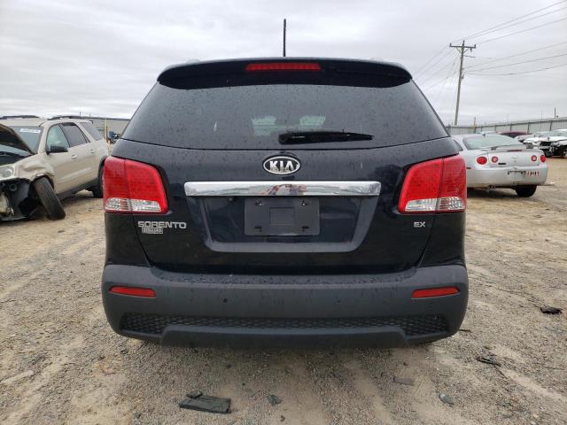 5XYKU3A6XDG377372 - 2013 KIA SORENTO EX BLACK photo 6