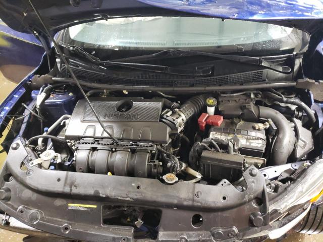 3N1AB7AP2GY300001 - 2016 NISSAN SENTRA S BLUE photo 11