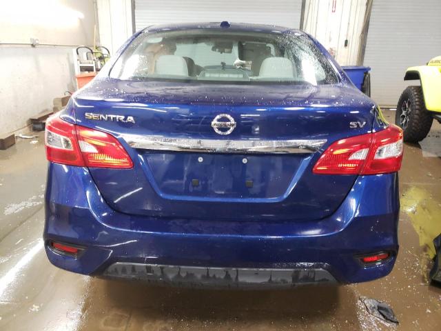 3N1AB7AP2GY300001 - 2016 NISSAN SENTRA S BLUE photo 6