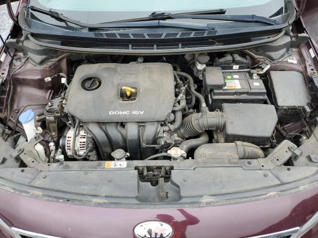 3KPFK4A73JE259534 - 2018 KIA FORTE LX PURPLE photo 11