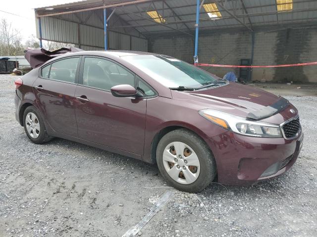 3KPFK4A73JE259534 - 2018 KIA FORTE LX PURPLE photo 4