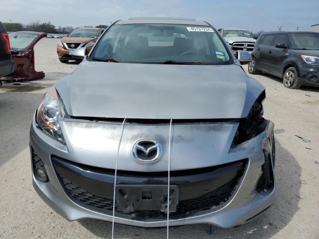 JM1BL1L53C1502335 - 2012 MAZDA 3 S GRAY photo 5