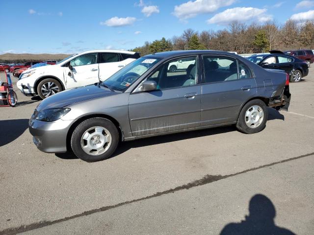 JHMES96634S021210 - 2004 HONDA CIVIC HYBRID GRAY photo 1