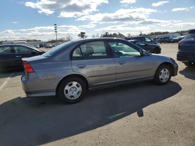 JHMES96634S021210 - 2004 HONDA CIVIC HYBRID GRAY photo 3