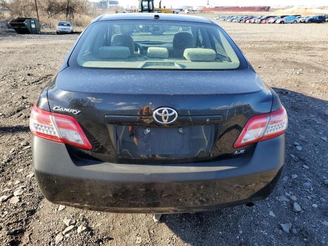 4T1BF3EK7AU084827 - 2010 TOYOTA CAMRY BASE BLACK photo 6