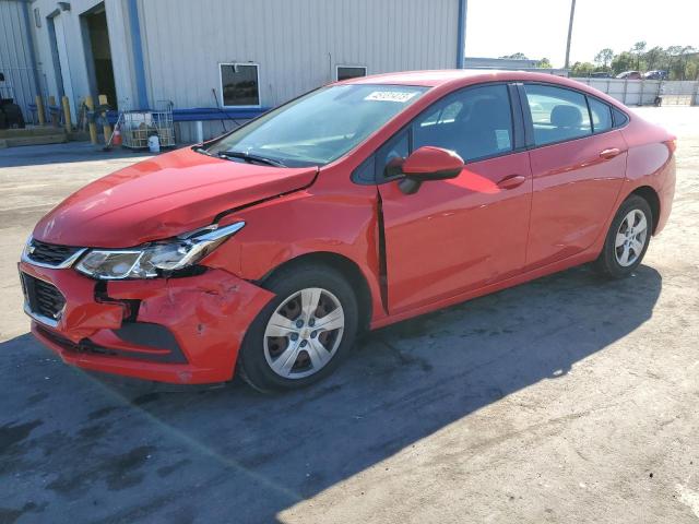 1G1BC5SM1J7181978 - 2018 CHEVROLET CRUZE LS RED photo 1