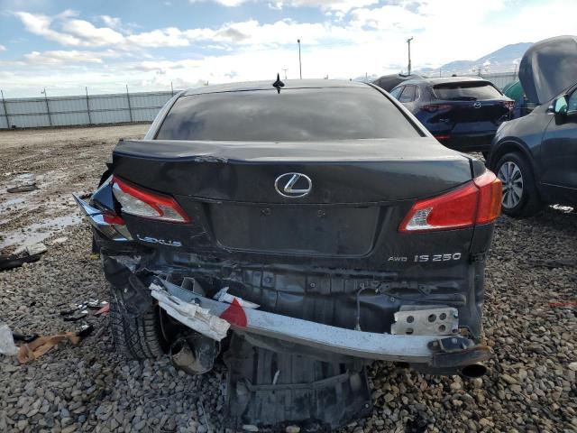 JTHCF5C26A5041970 - 2010 LEXUS IS 250 GRAY photo 6