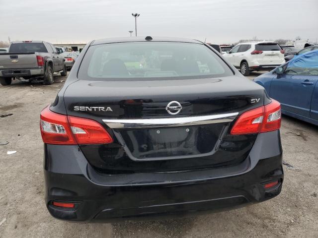 3N1AB7AP1KY443790 - 2019 NISSAN SENTRA S BLACK photo 6