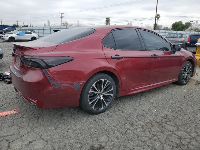 4T1B11HK4JU639344 - 2018 TOYOTA CAMRY L RED photo 3