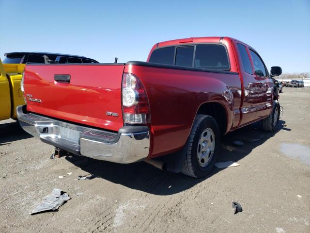 5TETX22N79Z621424 - 2009 TOYOTA TACOMA ACCESS CAB წითელი ფოტო 3