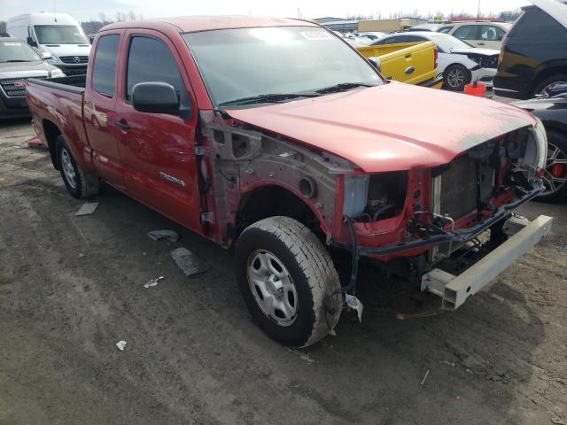 5TETX22N79Z621424 - 2009 TOYOTA TACOMA ACCESS CAB წითელი ფოტო 4