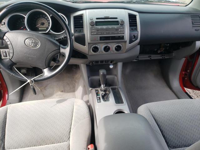 5TETX22N79Z621424 - 2009 TOYOTA TACOMA ACCESS CAB წითელი ფოტო 8