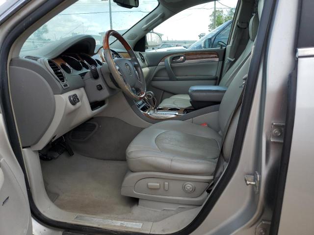 5GAER23768J223828 - 2008 BUICK ENCLAVE CXL SILVER photo 7