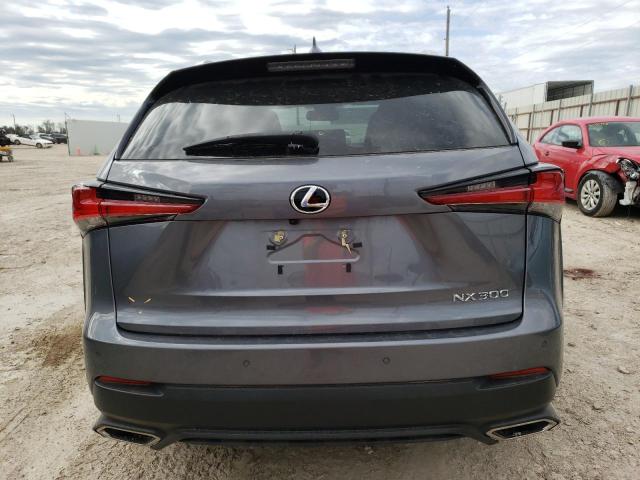 JTJDARBZ8M2180303 - 2021 LEXUS NX 300 BASE GRAY photo 6