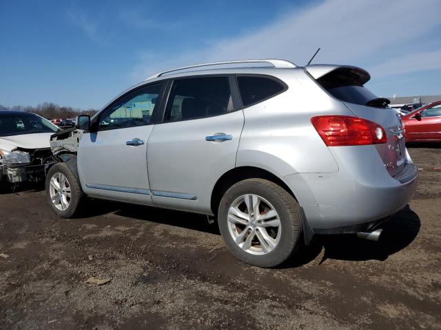 JN8AS5MVXCW700440 - 2012 NISSAN ROGUE S SILVER photo 2