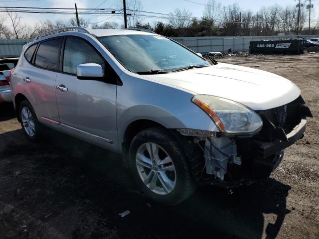 JN8AS5MVXCW700440 - 2012 NISSAN ROGUE S SILVER photo 4