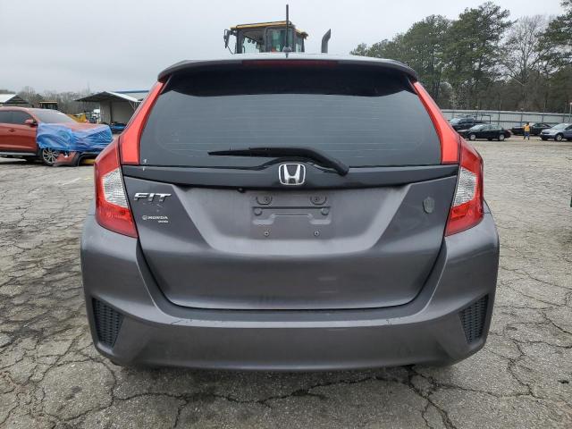 3HGGK5H55GM700501 - 2016 HONDA FIT LX GRAY photo 6