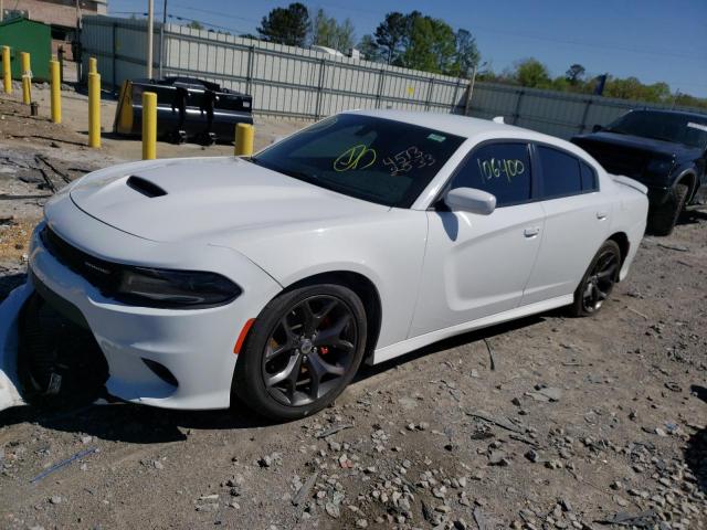 2C3CDXHG8KH585232 - 2019 DODGE CHARGER GT WHITE photo 1