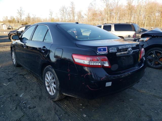 4T4BF3EK5BR104371 - 2011 TOYOTA CAMRY BASE BLACK photo 2