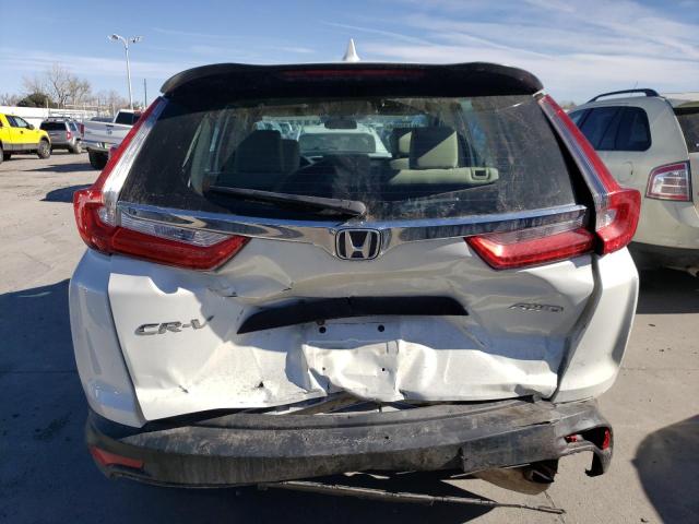 2HKRW6H37JH218738 - 2018 HONDA CR-V LX WHITE photo 6