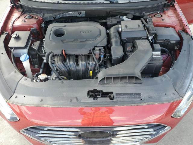 5NPE24AF0JH700387 - 2018 HYUNDAI SONATA SE RED photo 11