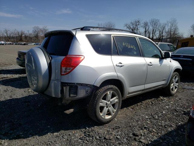 JTMBD32V176036830 - 2007 TOYOTA RAV4 SPORT SILVER photo 3