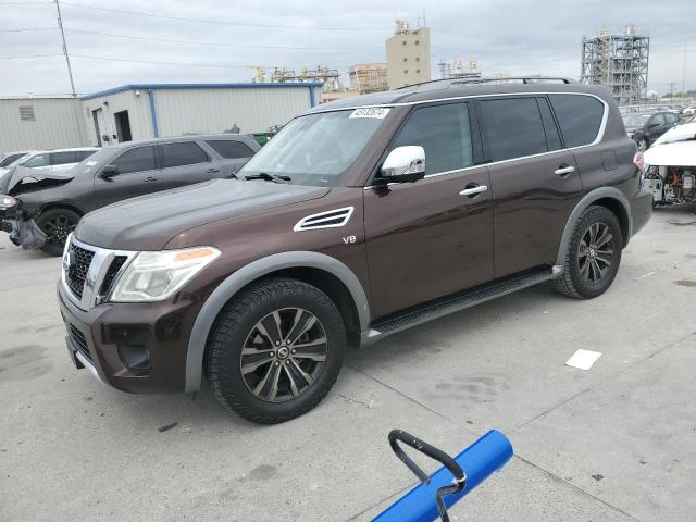 JN8AY2NE2H9705021 - 2017 NISSAN ARMADA PLATINUM BROWN photo 1