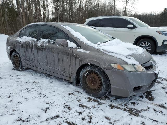 2HGFA1F60BH010049 - 2011 HONDA CIVIC LX-S Մոխրագույն լուսանկար 4