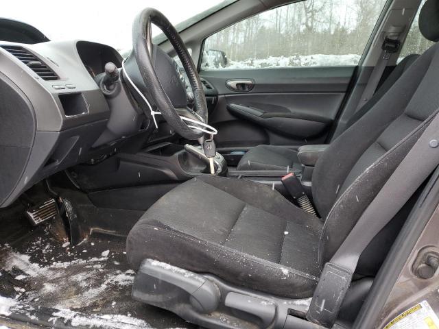 2HGFA1F60BH010049 - 2011 HONDA CIVIC LX-S Մոխրագույն լուսանկար 7