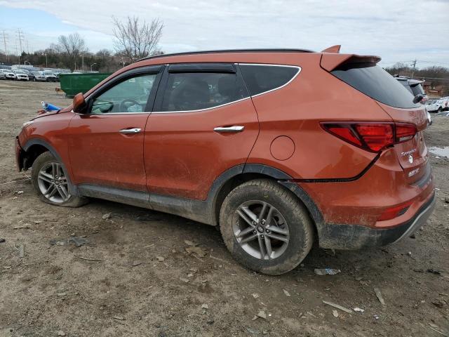 5XYZUDLB9HG468329 - 2017 HYUNDAI SANTA FE S ORANGE photo 2