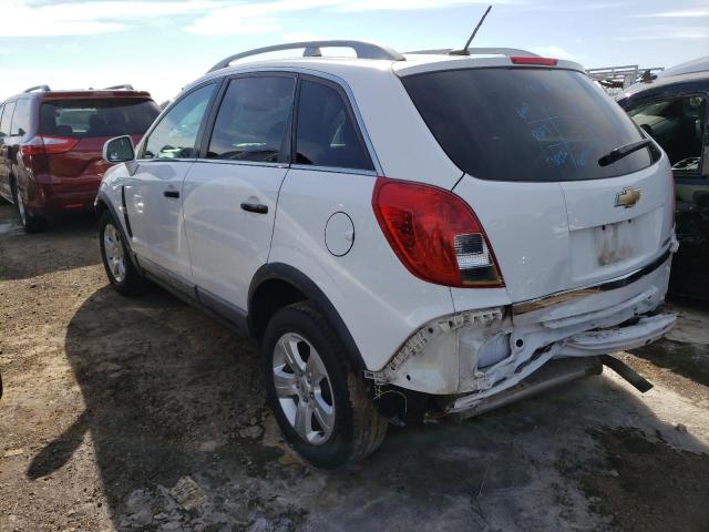 3GNAL2EK7ES635449 - 2014 CHEVROLET CAPTIVA LS WHITE photo 2