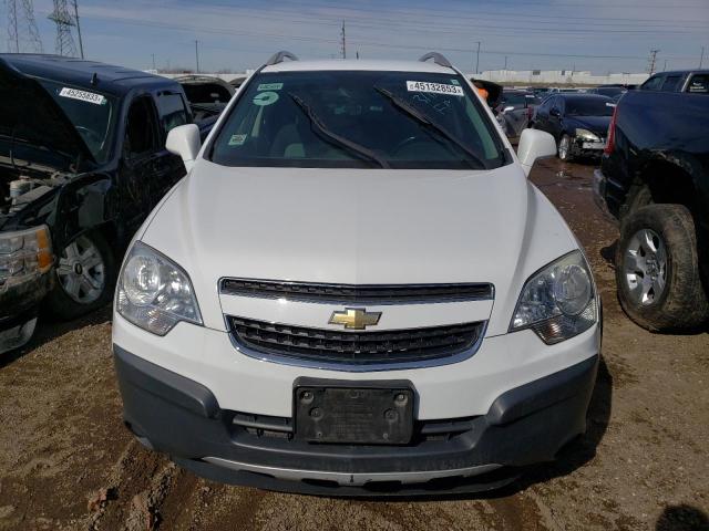 3GNAL2EK7ES635449 - 2014 CHEVROLET CAPTIVA LS WHITE photo 5