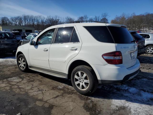 4JGBB22E57A201528 - 2007 MERCEDES-BENZ ML 320 CDI WHITE photo 2