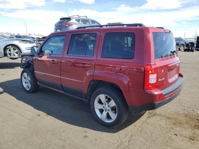 1C4NJRFB3CD552069 - 2012 JEEP PATRIOT LATITUDE MAROON photo 2