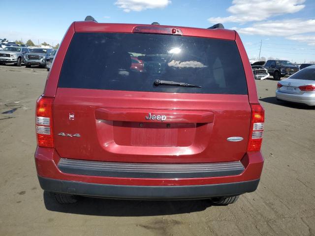 1C4NJRFB3CD552069 - 2012 JEEP PATRIOT LATITUDE MAROON photo 6