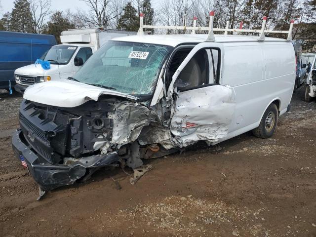 1GCZGTCAXD1162520 - 2013 CHEVROLET EXPRESS G3 WHITE photo 1