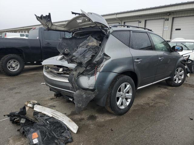 JN8AZ08W86W508648 - 2006 NISSAN MURANO SL GRAY photo 3