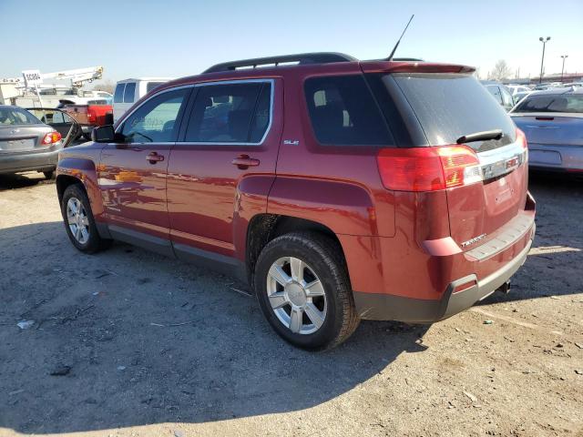 2CTALDEW6A6249075 - 2010 GMC TERRAIN SLE MAROON photo 2