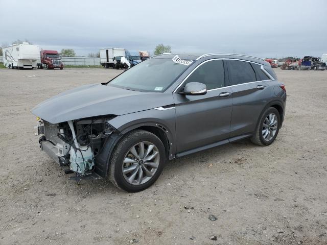 3PCAJ5BA6NF105705 - 2022 INFINITI QX50 LUXE GRAY photo 1