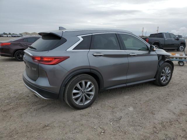 3PCAJ5BA6NF105705 - 2022 INFINITI QX50 LUXE GRAY photo 3