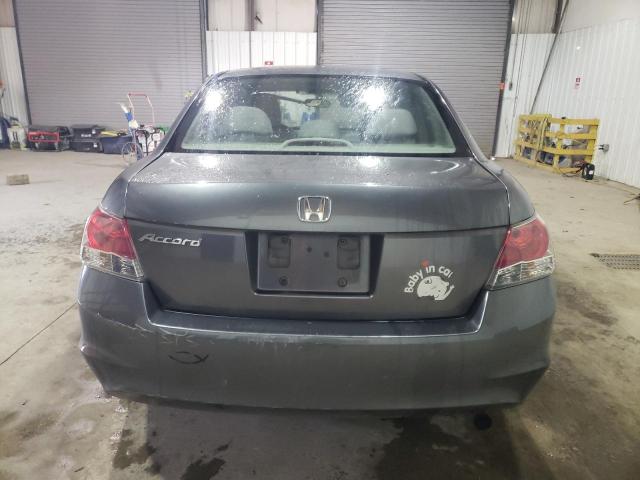 1HGCP26389A128453 - 2009 HONDA ACCORD LX GRAY photo 6