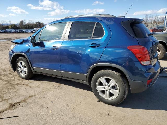 3GNCJPSB0KL195564 - 2019 CHEVROLET TRAX 1LT BLUE photo 2