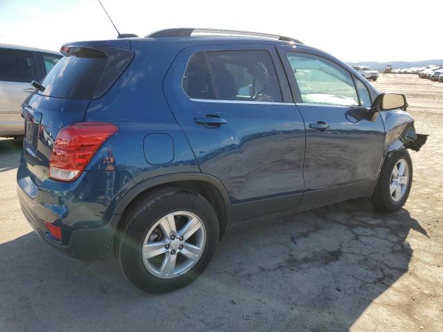 3GNCJPSB0KL195564 - 2019 CHEVROLET TRAX 1LT BLUE photo 3