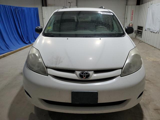 5TDZK23C49S265243 - 2009 TOYOTA SIENNA CE WHITE photo 5