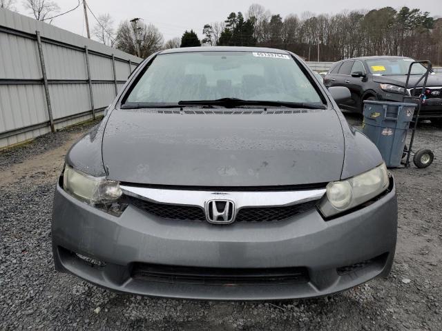 2HGFA16599H536715 - 2009 HONDA CIVIC LX CHARCOAL photo 5