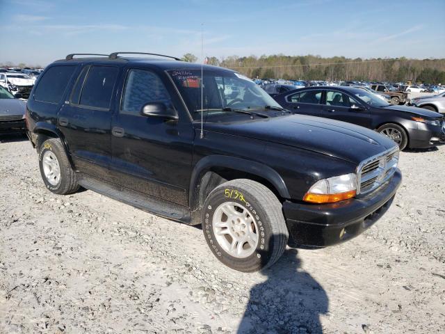 1B4HR58Z82F159323 - 2002 DODGE DURANGO SLT PLUS BLACK photo 4