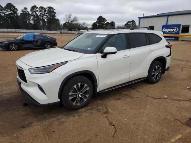 5TDGZRAH4MS522906 - 2021 TOYOTA HIGHLANDER XLE 白色 照片 1