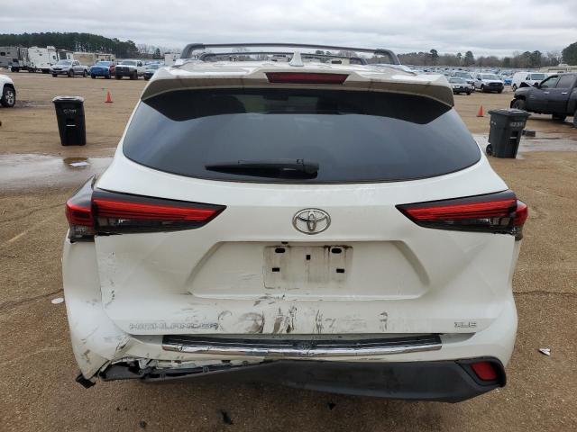 5TDGZRAH4MS522906 - 2021 TOYOTA HIGHLANDER XLE 白色 照片 6